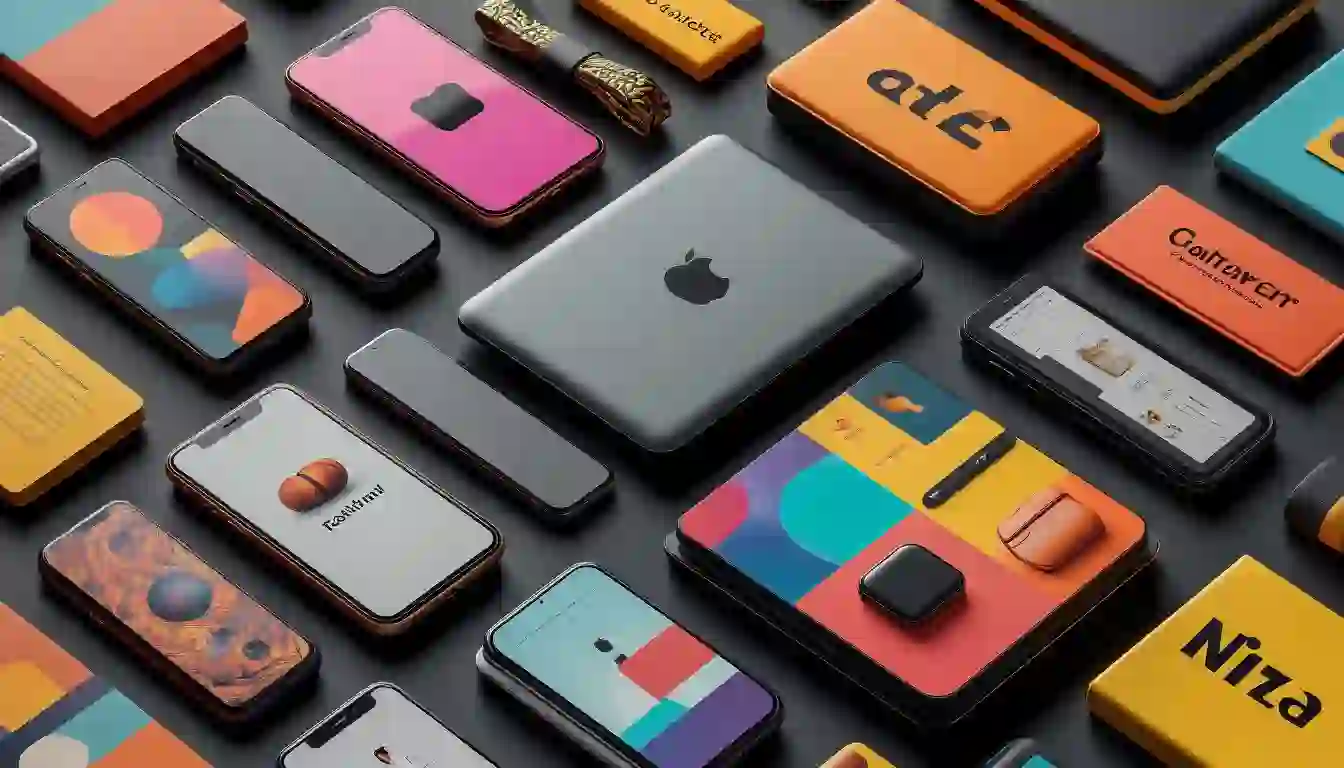 Example of visually consistent product images in brand marketing campaigns